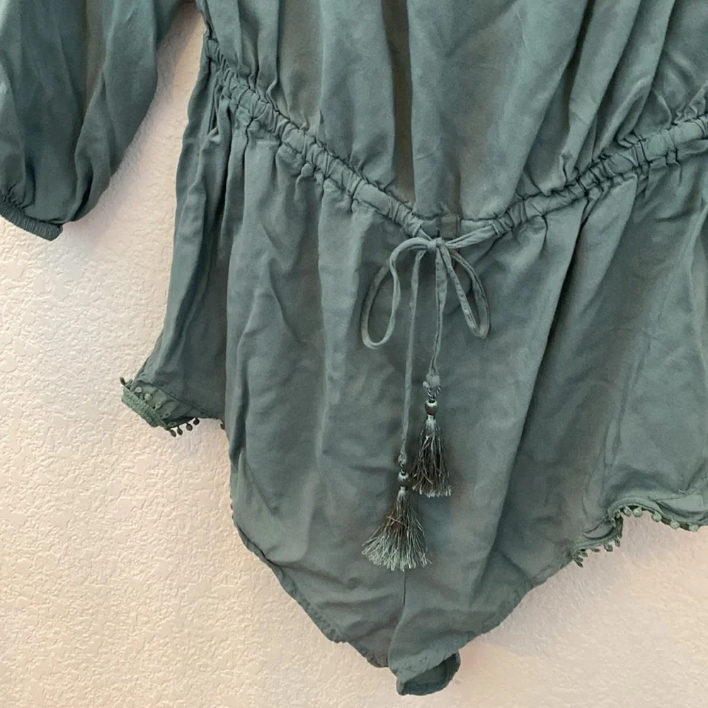 Victoria's Secret Sage Green Jumper. One Piece, adjustable waist. Size M.